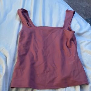 Pink tank top